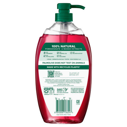 Palmolive Naturals Invigorating Pomegranate & Mango Body Wash 1L