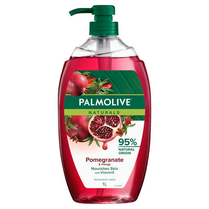 Palmolive Naturals Invigorating Pomegranate & Mango Body Wash 1L