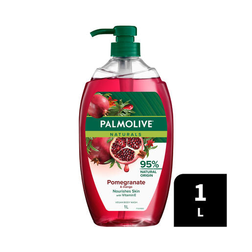 Palmolive Naturals Invigorating Pomegranate & Mango Body Wash 1L