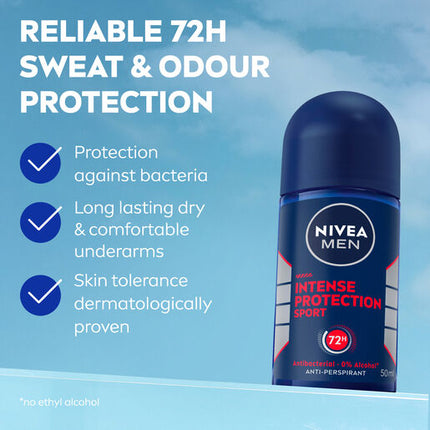 Nivea Deodorant Roll On Men Everyday Active 50mL