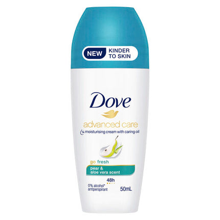 Dove Advanced Care Antiperspirant Deodorant Roll-On Go Fresh Pear & Aloe Vera 50ml