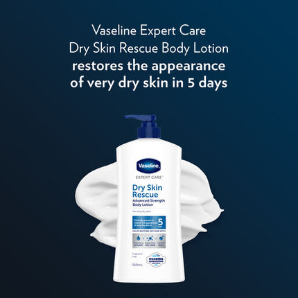 Vaseline Expert Care Dy Skin Rescue Advanced Strength Body Lotion 550ml