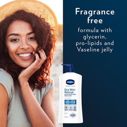 Vaseline Expert Care Dy Skin Rescue Advanced Strength Body Lotion 550ml