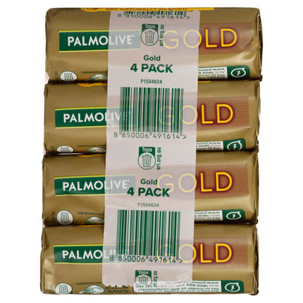 Palmolive Gold Soap 90g - 4 Pack