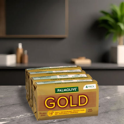 Palmolive Gold Soap 90g - 4 Pack