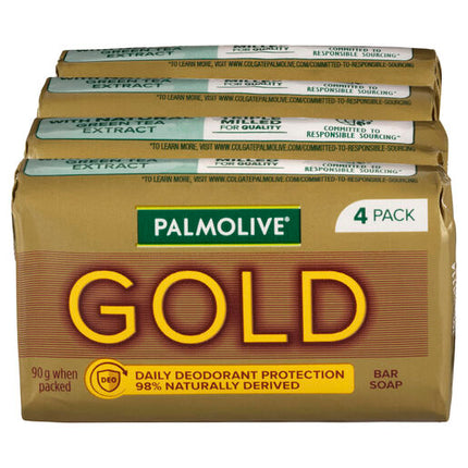 Palmolive Gold Soap 90g - 4 Pack