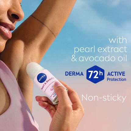 Nivea Deodorant Roll On Pearl And Beauty 50mL
