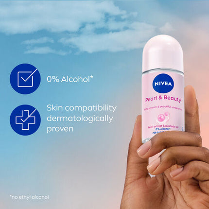 Nivea Deodorant Roll On Pearl And Beauty 50mL