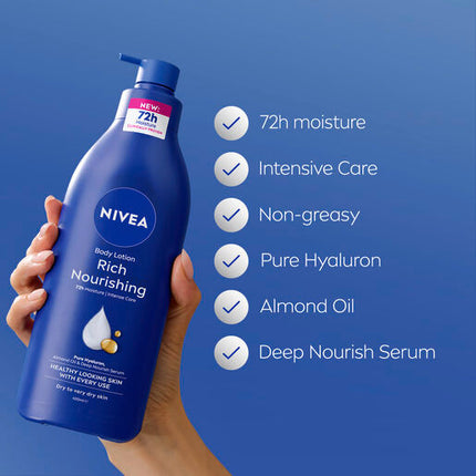 Nivea Body Lotion Rich Nourishing 400mL