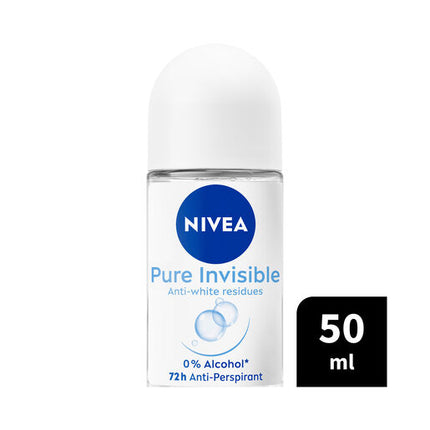 Nivea Deodorant Roll On Pure Invisible 50mL