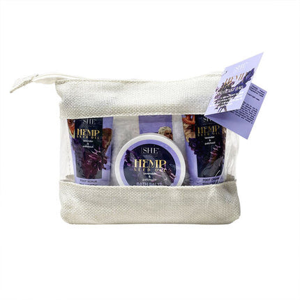 SHE Hemp Care Foot Bag Gift Set