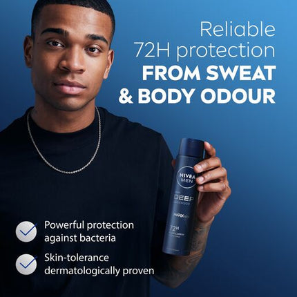 Nivea Deodorant Aerosol Men Deep 250mL