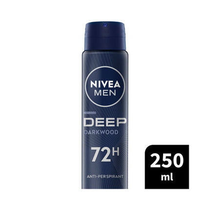 Nivea Deodorant Aerosol Men Deep 250mL