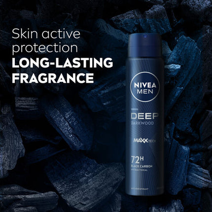 Nivea Deodorant Aerosol Men Deep 250mL