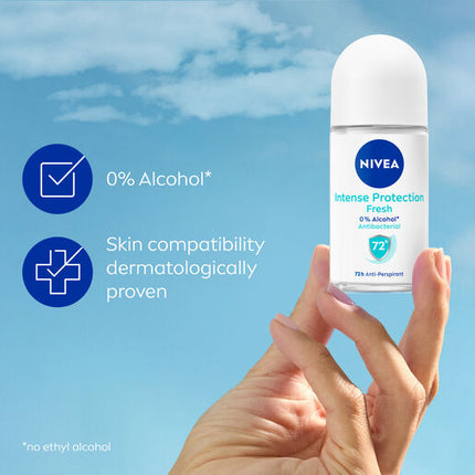 Nivea Deodorant Roll On Intense Protection 50ml