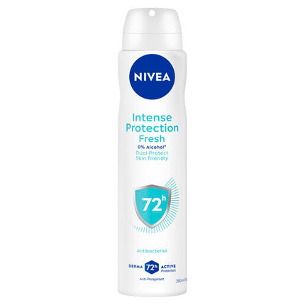 Nivea Womens Everyday Active Fresh Anti-Perspirant Aerosol Deodorant 250mL