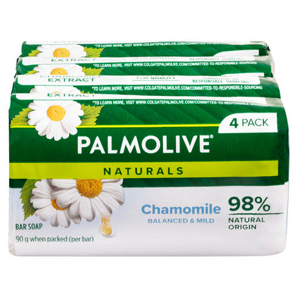 Palmolive Naturals Soap with Chamomile 90g - 4 Pack