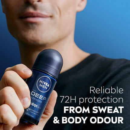 Nivea Deodorant Roll On Men Deep 50mL