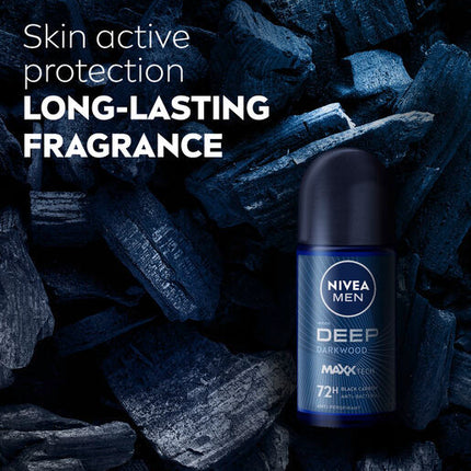 Nivea Deodorant Roll On Men Deep 50mL