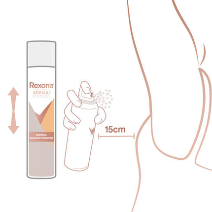 Rexona Women Clinical Protection Antiperspirant Summer Strength 180 mL