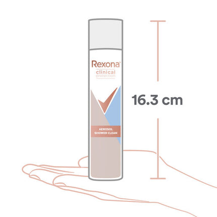 Rexona Women Clinical Protection Antiperspirant Shower Clean 180mL