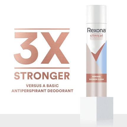 Rexona Women Clinical Protection Antiperspirant Shower Clean 180mL