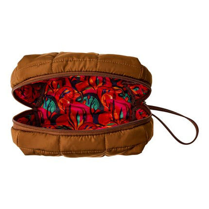 Designer Brands DB Puffy Pouch Mocha
