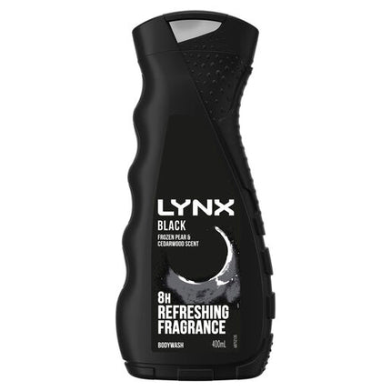 Lynx For Men Shower Gel Black 400ml