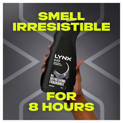 Lynx For Men Shower Gel Black 400ml