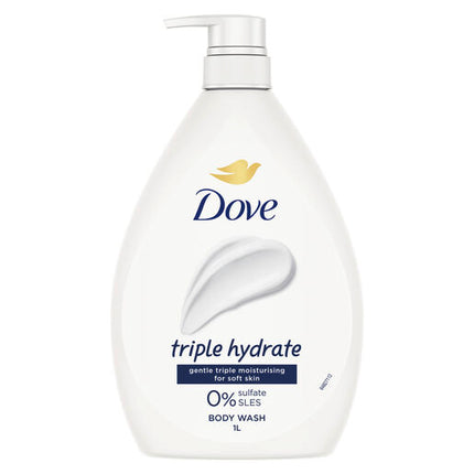 Dove Body Wash Triple Moisturising 1L