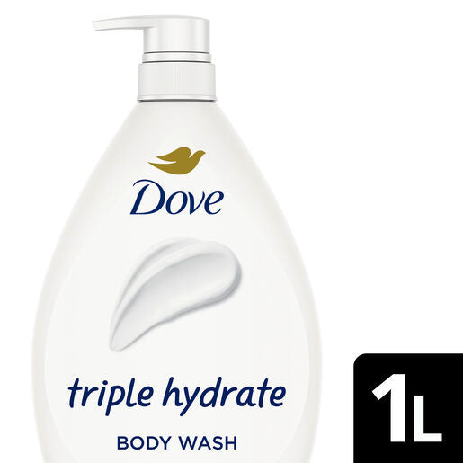 Dove Body Wash Triple Moisturising 1L
