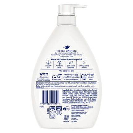 Dove Body Wash Fresh Touch 1L