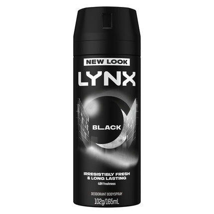 Lynx Deodorant Body Spray Black 165 ml