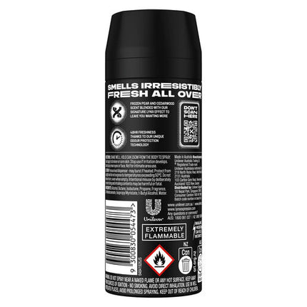 Lynx Deodorant Body Spray Black 165 ml