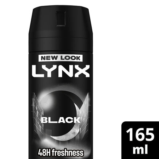 Lynx Deodorant Body Spray Black 165 ml