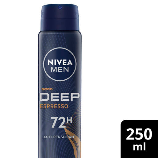Nivea Deodorant Deep Espresso Aerosol 250mL