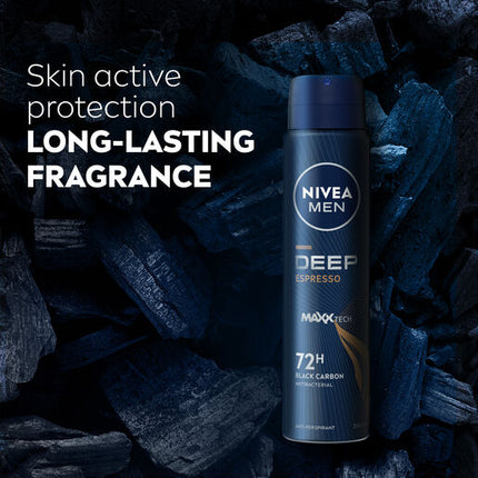 Nivea Deodorant Deep Espresso Aerosol 250mL