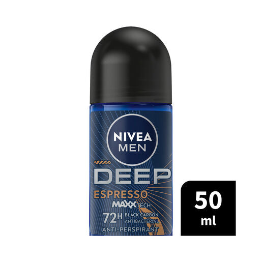 Nivea Deodorant Deep Espresso Roll-On 50mL
