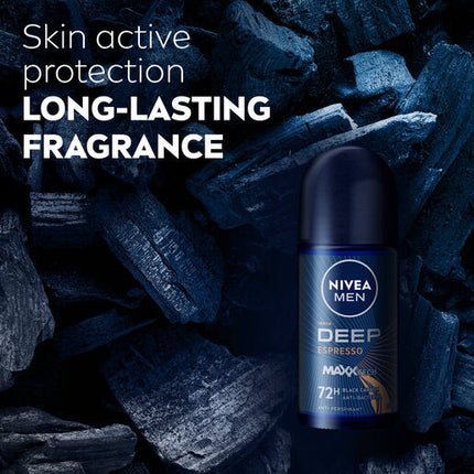 Nivea Deodorant Deep Espresso Roll-On 50mL