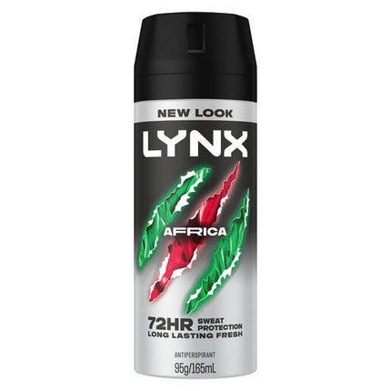 Lynx Antiperspirant Deodorant Africa 165ml