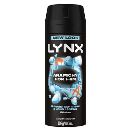 Lynx Deodorant Body Spray Anarchy 165 ml