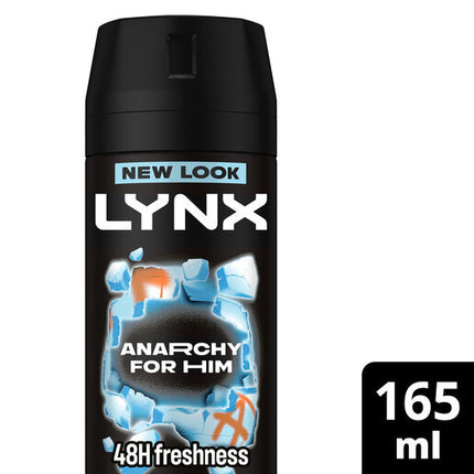 Lynx Deodorant Body Spray Anarchy 165 ml