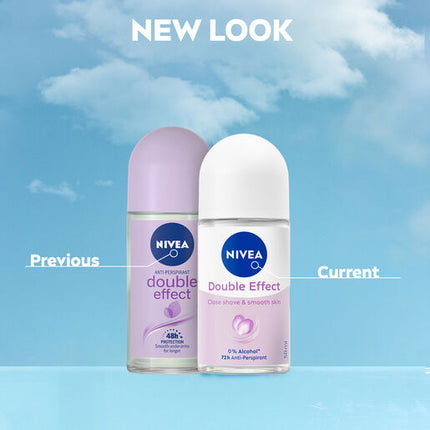 Nivea Deodorant Roll On Double Effect Violet Senses 50mL