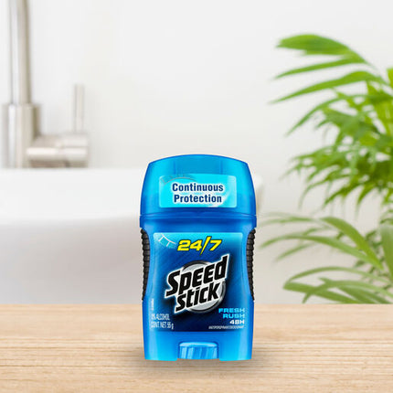 Mennen Speed Stick Men Antiperspirant Deodorant Continuous Protection Fresh Rush 48 Hour Protection 55g