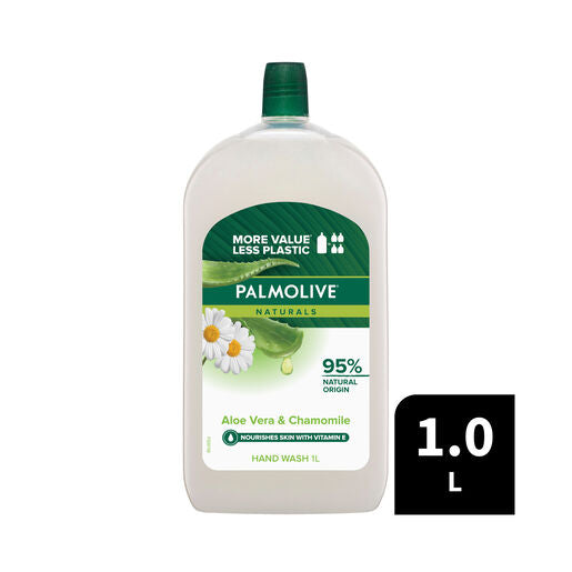 Palmolive Naturals Aloe Vera & Chamomile Refill Handwash 1L