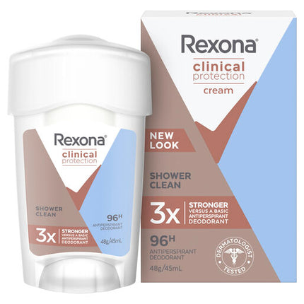 Rexona Women Clinical Protection Shower Clean 45mL