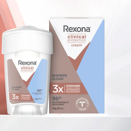 Rexona Women Clinical Protection Shower Clean 45mL
