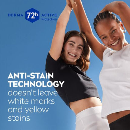 Nivea Deodorant Roll On Invisible Black And White Clear 50mL