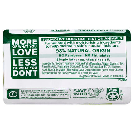 Palmolive Naturals Moisture Care Soap with Olive & Aloe Vera 90g - 4 Pack