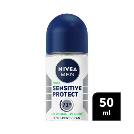 Nivea Deodorant Roll On Men Sensitive Prot 50mL
